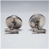 Image 2 : Fenwick and Sailors Sterling Silver Caesar Cufflinks