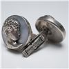 Image 3 : Fenwick and Sailors Sterling Silver Caesar Cufflinks