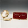 Image 1 : Judith Leiber Compact and Red Enamel Nameplate