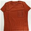 Image 1 : Hermes Embroidered Pocket Rust-Red T-Shirt