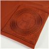 Image 3 : Hermes Embroidered Pocket Rust-Red T-Shirt