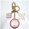 Image 1 : Louis Vuitton Portocre Color Line Monogram Flower Keychain Pink
