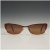Image 1 : GUCCI Optyl Red and Gold Sunglasses