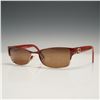 Image 2 : GUCCI Optyl Red and Gold Sunglasses