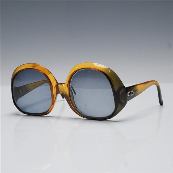 Christian Dior Optyl Oversized Round Sunglasses