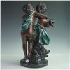Image 3 : Bronze Sculpture in the Style of Auguste Moreau, The Secret