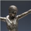 Image 2 : Art Deco Revival Silvered Dancer Sculpture in the Style of Demetre Chiparus