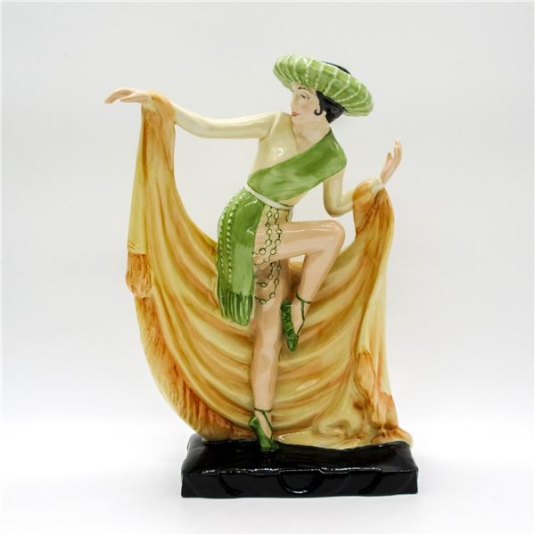 Kevin Francis Ceramic Art Deco Figurine, Mexican Dancer