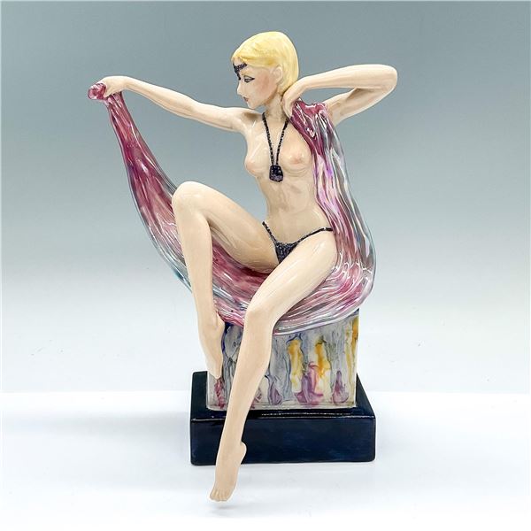 Peggy Davies Ceramic Art Deco Figurine, Laura