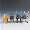 Image 3 : 4pc CowParade Figurines, Ceramic, Early 2000s