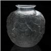 Image 2 : In the Style of Lalique Crystal Vase with Display Base