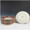 Image 2 : 8pc Ceramica JRM by F. Giorgi Italian Holiday Plates