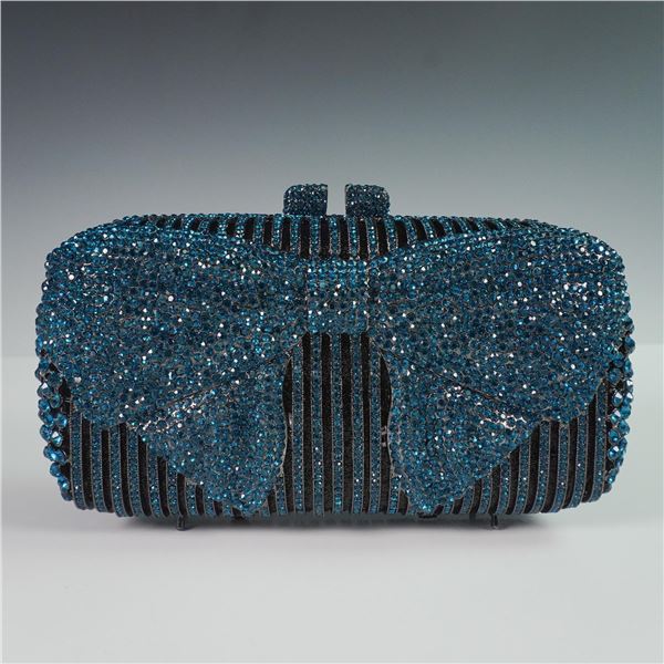 Rhinestone Embellished Evening Formal Clutch Purse