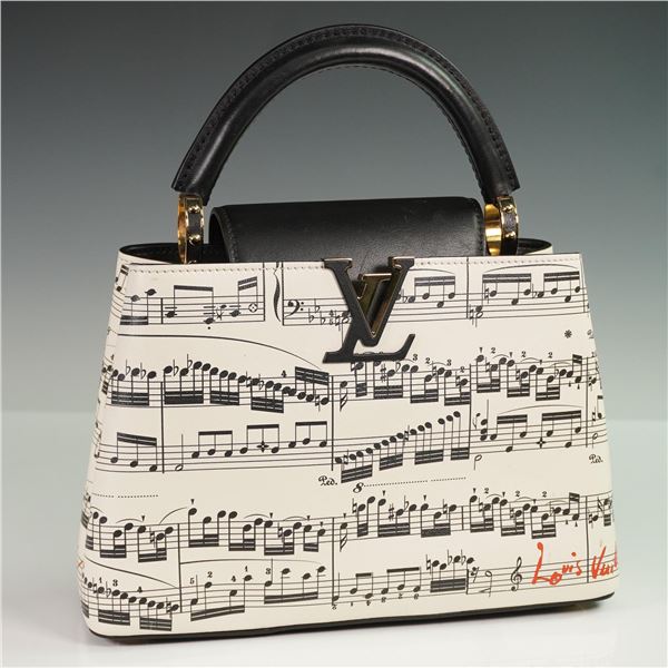 Louis Vuitton Capucines BB Bag, Music Score Limited Edition