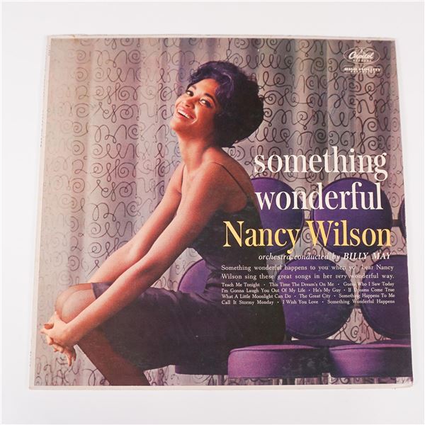 Vinyl Record, Nancy Wilson, Something Wonderful, Capitol Records T-1440