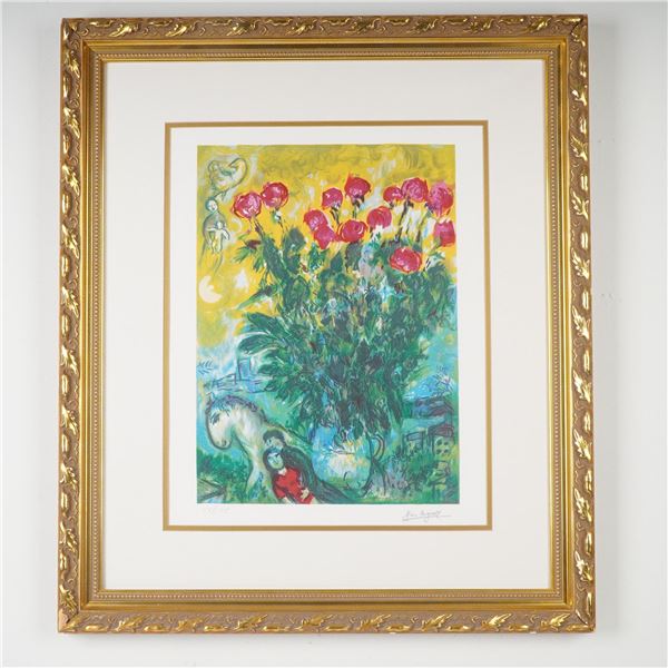 Signed Marc Chagall Limited Edition Giclee