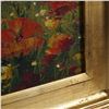 Image 4 : Impasto Oil on Canvas Painting in Gilt Frame, Poppies Field