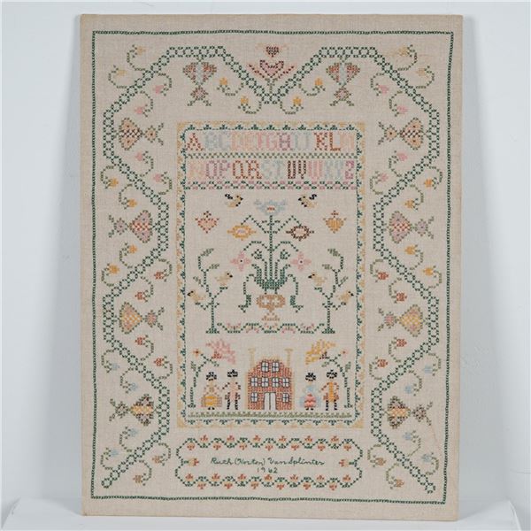 Cross-Stitch Sampler for Ruth Horton Van Splinter