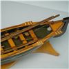 Image 5 : Wood Model Longboat on Stand