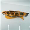 Image 6 : Wood Model Longboat on Stand