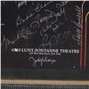 Image 5 : Titanic A New Musical Broadway Cast Signed Poster with Ticket Stub