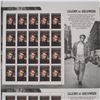 Image 2 : James Dean LE Signed Legends of Hollywood Stamp Sheet by Michael J. Deas