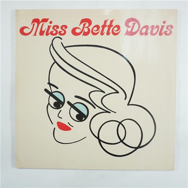 Bette Davis, Miss Bette Davis Vinyl Record