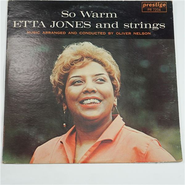 Etta Jones So Warm Vinyl LP Jazz