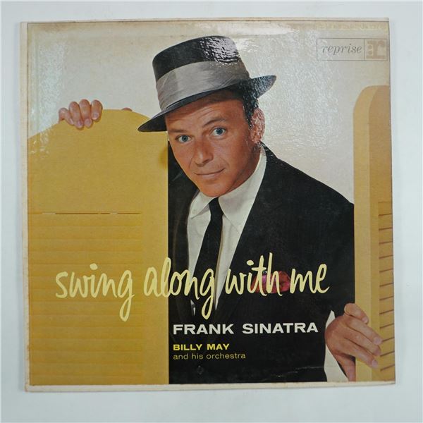 Reprise Records, Vinyl Record, Frank Sinatra Swing Along With Me
