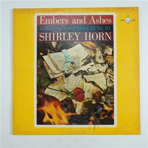 Vinyl Record Album, Embers and Ashes, Lost Love by Shirley Horn
