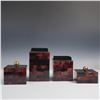 Image 5 : 3pc Tessellated Horn Jewelry boxes
