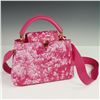 Image 1 : Louis Vuitton LV X YK Taurillon Infinity Net Capucines Bodybag, Fuchsia