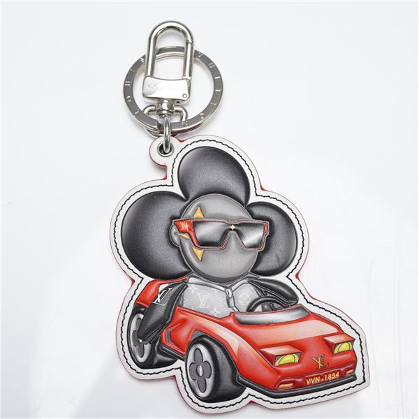 Louis Vuitton Vivienne Sporty Car Bag Charm and Keychain