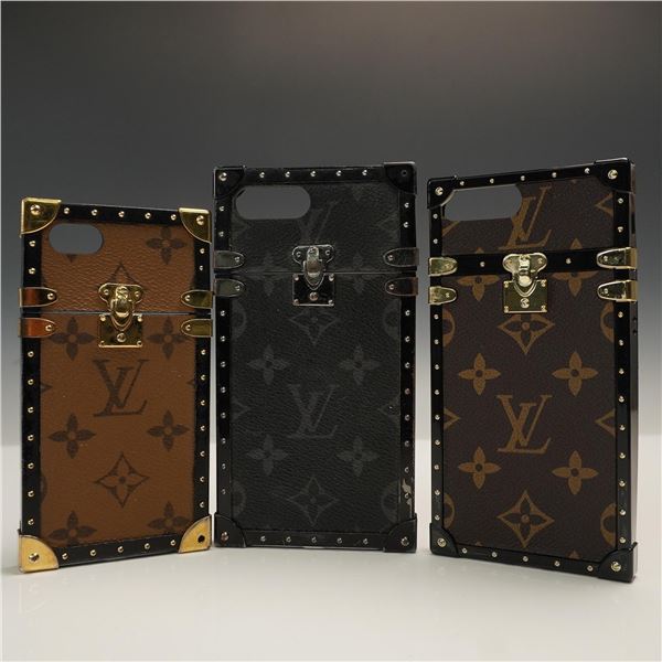 3pc Louis Vuitton Monogram  Phone Cases