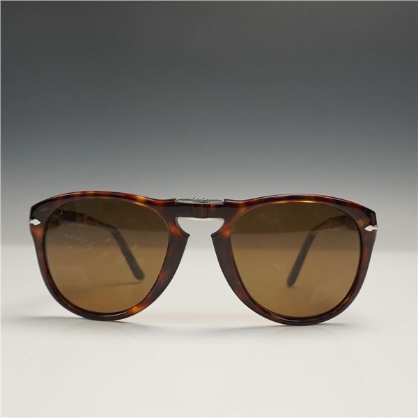 Persol Folding Sunglasses, Tortoise Polarized