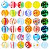 Image 1 : MCPINKY 36PCS Glass Marbles for Kids, Including 5 Glow in The Dark Marbles Lot of 2
