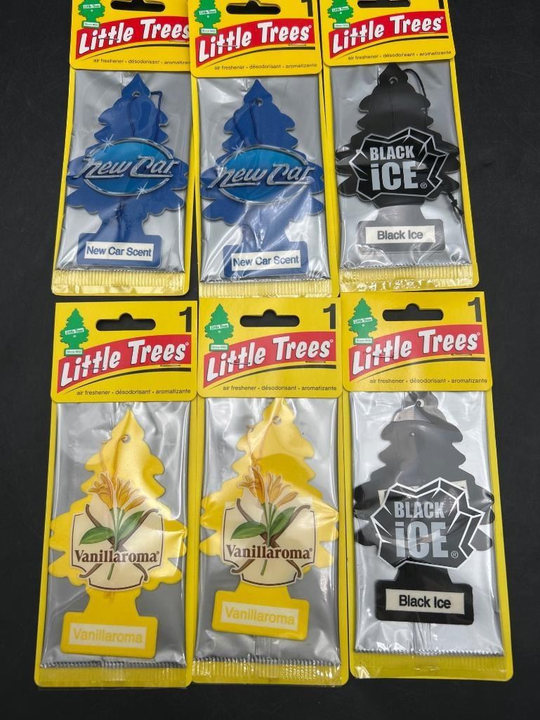 Set Of 6 Little Trees Air Fresheners in Various Scents