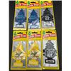 Image 1 : Lot of 6 Little Trees Air Fresheners in Various Scents