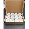 Image 2 : 12 PCS LED Flameless Flickering Tea Lights Votive Candle Battery Operated/Electric Flicker LED Teali