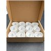 Image 3 : 12 PCS LED Flameless Flickering Tea Lights Votive Candle Battery Operated/Electric Flicker LED Teali