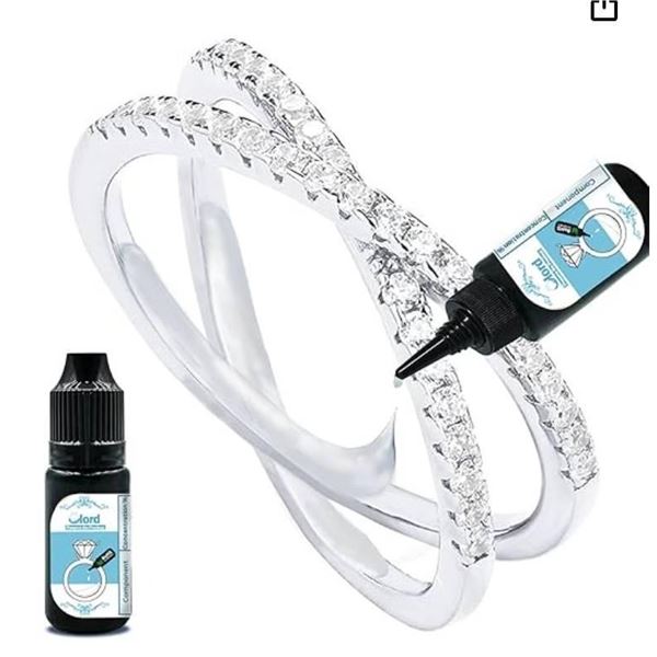 Innovative Ring Size Adjuster Glue for Loose Ring – Customizable Fit, Easy Application & Re