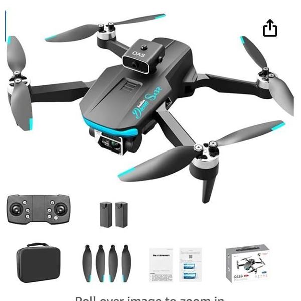 s132 Drone With Camera For Adults 4k 1080P HD Foldable Dron rc Drones Toys GPS Auto Return One Touch