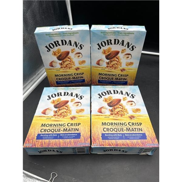 Jordan’s Morning Crisp Granola Bursting With Nuts 400 g – Set of 4