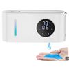 Image 1 : YIKHOM Automatic Soap Dispenser Wall-Mounted Touchless Hands-Free Motion Sensor Rechargeable White