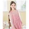 Image 2 : PATPAT Girls Velvet Dress **Color Is Red**