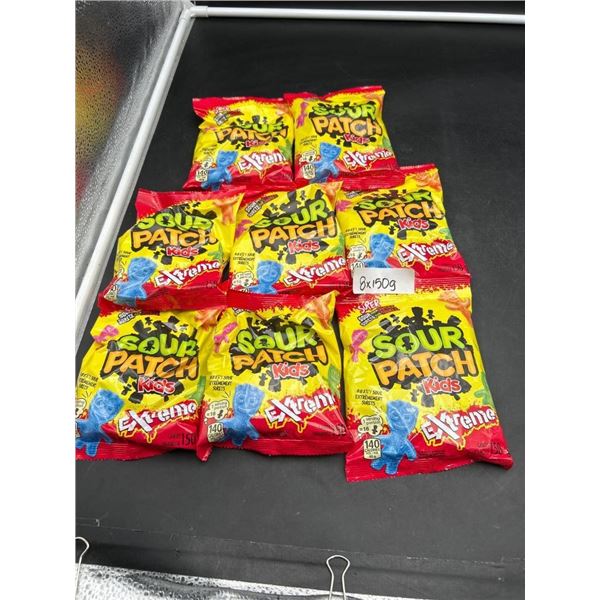 Sour Patch Kids Extreme Candy 8-Pack, 150g Each