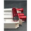 Image 1 : LED Nine-Lights Mini Aluminum Flashlights in Red – Lot of Four
