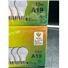 Image 2 : Set of 12 LED Light Bulbs, 15W A19, Non-Dimmable, 1500 Lumens