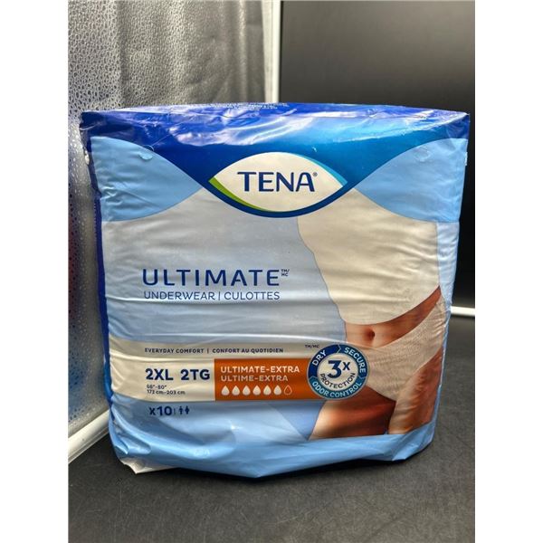 TENA Ultimate Underwear 2XL 10-Count
