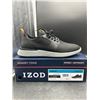 Image 1 : Izod Men’s Bannister Shoes, Black, Memory Foam, Size 12